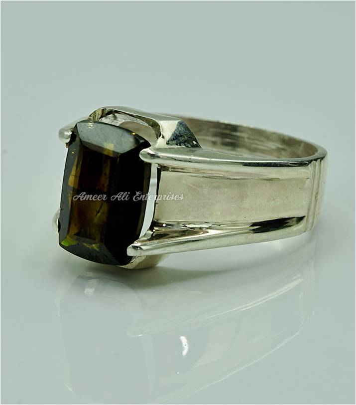 AAE 6875 Chandi Ring 925, Stone: Zbarjad