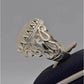 AAE 2219 Chandi Ring 925, Stone: Dur e Najaf - AmeerAliEnterprises