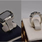 Silver Couple Rings: Pair 80,  Stone: Zircon - AmeerAliEnterprises