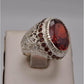 AAE 2480 Chandi Ring 925, Stone: Zircon - AmeerAliEnterprises