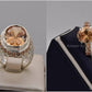 Silver Couple Rings: Pair 106,  Stone: Zircon - AmeerAliEnterprises