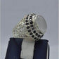 AAE 5826 Chandi Ring 925, Stone: Dur e Najaf - AmeerAliEnterprises