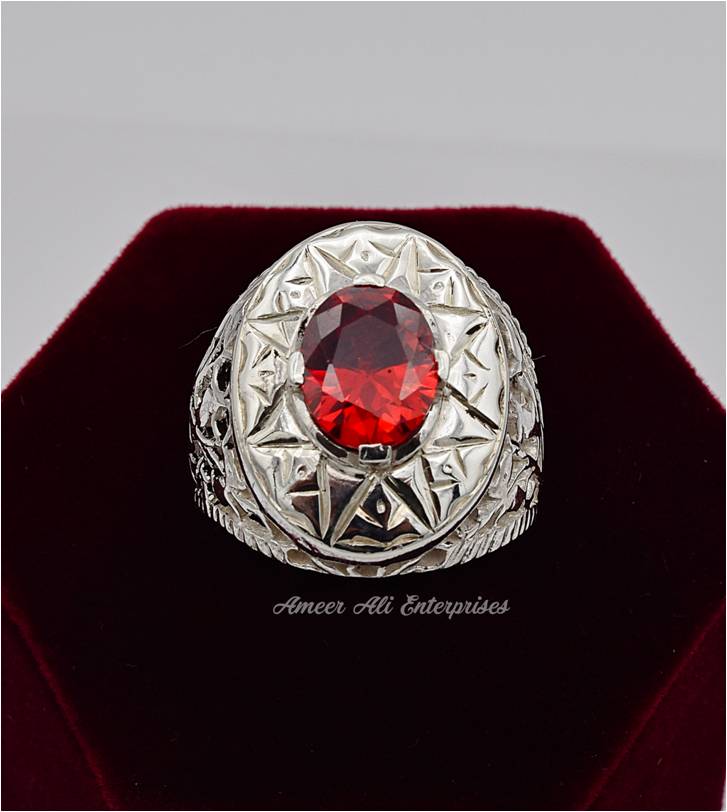 AAE 6555 Chandi Ring 925, Stone: Zircon