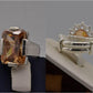 Silver Couple Rings: Pair 35,  Stone: Zircon - AmeerAliEnterprises
