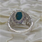 AAE 3925 Chandi Ring 925, Stone: Feroza (Turquoise)