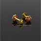 AAE 6888 Gold Ear Studs, Stone: Zircon