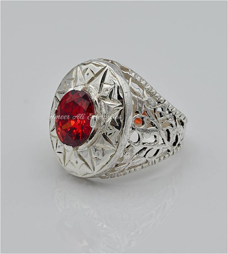 AAE 6555 Chandi Ring 925, Stone: Zircon