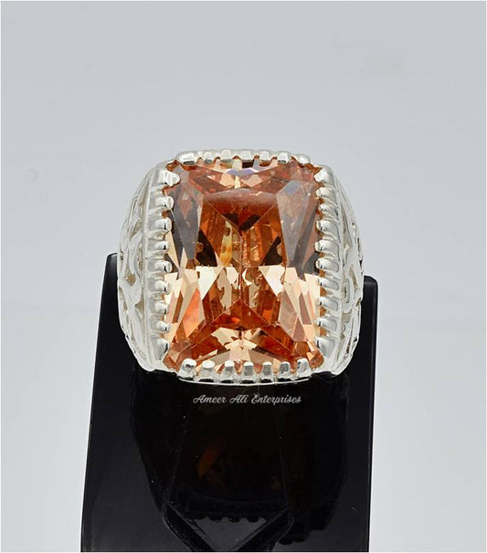 AAE 6645 Chandi Ring 925, Stone: Zircon