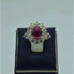 AAE 5770 Chandi Ring 925, Stone: Irani Pota Yaqoot - AmeerAliEnterprises