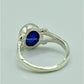 AAE 6851 Chandi Ring 925, Stone: Neelam