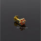AAE 6889 Gold Nose pin, Stone: Zircon