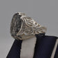 AAE 5648 Chandi Ring, Stone: Moh e Najaf - AmeerAliEnterprises