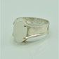 AAE 6912 Chandi Ring 925, Stone: Dur e Najaf