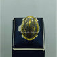 AAE 6122 Chandi Ring 925, Stone: Hadeed (Naad-e-Ali A.S) - AmeerAliEnterprises