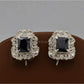 AAE 5591 Chandi Earrings 925, Stone: Zircon - AmeerAliEnterprises