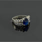 AAE 6110 Chandi Ring 925, Stone: Zircon - AmeerAliEnterprises