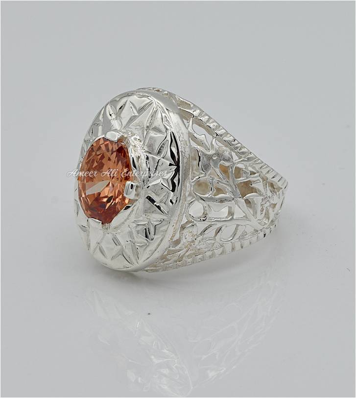 AAE 6556 Chandi Ring 925, Stone: Zircon