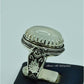 AAE 6827 CHANDI RING 925, STONE: DUR E NAJAF - AmeerAliEnterprises