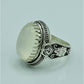 AAE 6827 CHANDI RING 925, STONE: DUR E NAJAF - AmeerAliEnterprises