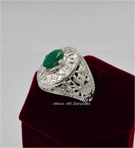 AAE 6557 Chandi Ring 925, Stone: Zircon