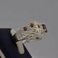 AAE 7419 Chandi Ring 925, Stone: Zircon - AmeerAliEnterprises