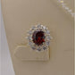 AAE 2549 Chandi Set 925, Stone: Zircon - AmeerAliEnterprises