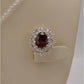 AAE 2549 Chandi Set 925, Stone: Zircon - AmeerAliEnterprises
