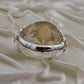 AAE 1579 Chandi Ring 925, Stone: Yellow Sapphire (Pukhraj) - AmeerAliEnterprises