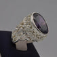AAE 7714 Chandi Ring 925, Stone: Zircon - AmeerAliEnterprises