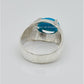 AAE 6675 Chandi Ring 925, Stone: Feroza