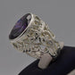 AAE 7714 Chandi Ring 925, Stone: Zircon - AmeerAliEnterprises