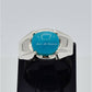 AAE 6608 Chandi Ring 925, Stone: Feroza