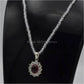 AAE 5779 Chandi Pendant 925, Stone: Irani Pota Yaqoot - AmeerAliEnterprises