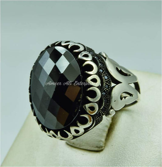 AAE 6720 (VINTAGE COLLECTION) 925 CHANDI RING - AmeerAliEnterprises