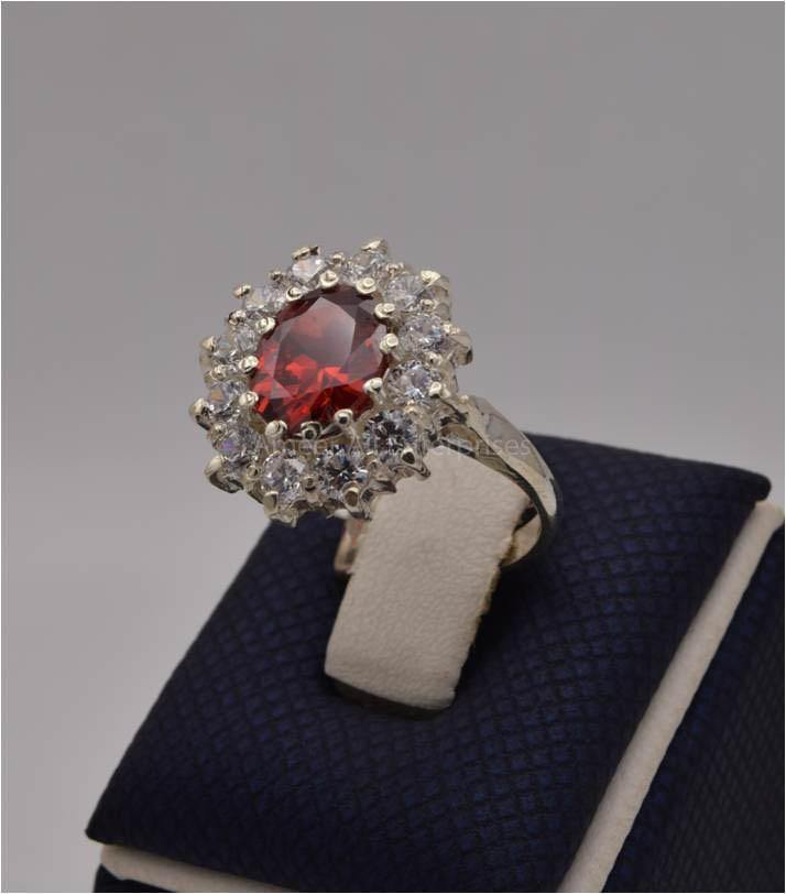 AAE 2550 Chandi Ring 925, Stone: Zircon - AmeerAliEnterprises