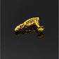 AAE 6270 Gold Nosepin, Stone: Zircon