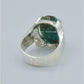 AAE 6583 Chandi Ring 925, Stone: Shajri Feroza
