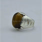 AAE 3552 Chandi Ring 925, Stone: Tiger's Eye