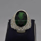 AAE 7716 Chandi Ring 925, Stone: Zircon - AmeerAliEnterprises