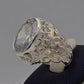 AAE 7775 Chandi Ring 925, Stone: Zircon - AmeerAliEnterprises