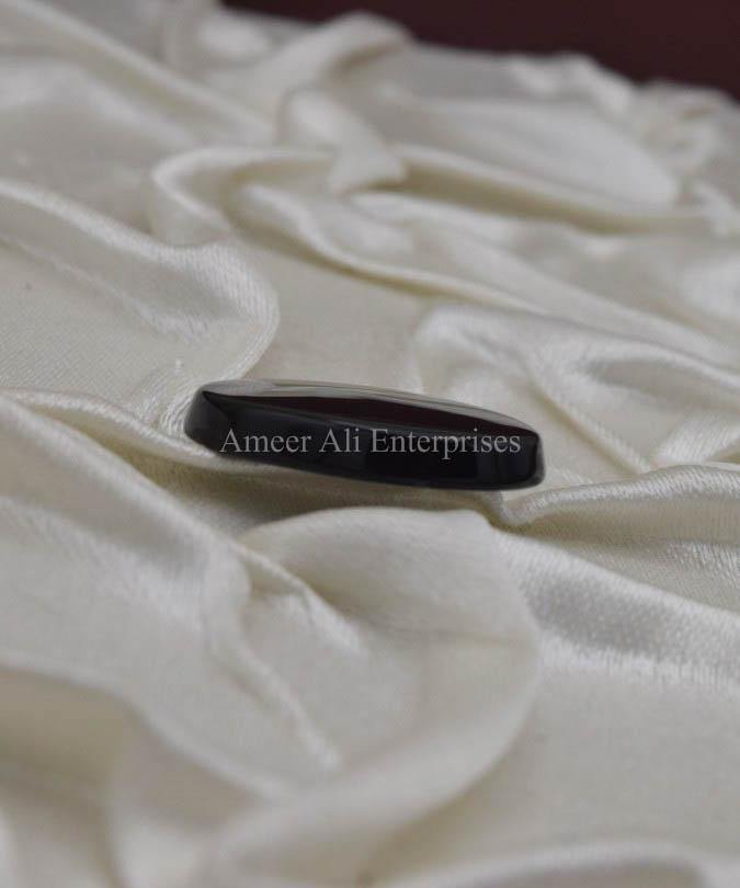 AAE 1382 Black Aqeeq Stone - AmeerAliEnterprises