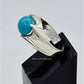 AAE 6608 Chandi Ring 925, Stone: Feroza