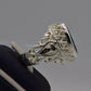 AAE 7716 Chandi Ring 925, Stone: Zircon - AmeerAliEnterprises