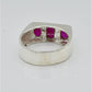 AAE 6677 Chandi Ring 925, Stone: Ruby