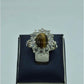 AAE 5776 Chandi Ring 925, Stone: Tiger's Eye - AmeerAliEnterprises