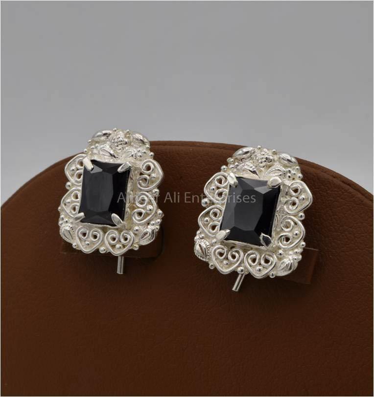 Fashion :: Earrings :: SILVER FILIGREE CRAFT - CHANDI TARKASHI Silver  Filigree Jewellery Dangle & Drop Earrings For Women (SJ-990)