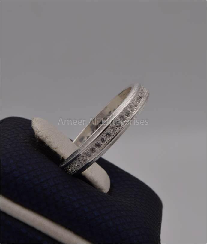 AAE 2402 Chandi Ring 925, Stone: Zircon - AmeerAliEnterprises