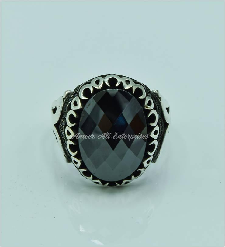 AAE 6720 (VINTAGE COLLECTION) 925 CHANDI RING - AmeerAliEnterprises