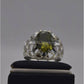 AAE 2243 Chandi Ring 925, Stone: Zircon - AmeerAliEnterprises