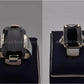 Silver Couple Rings: Pair 103,  Stone: Zircon - AmeerAliEnterprises